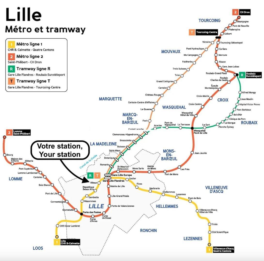 شقة Unique 3 Bed House In Old Lille! المظهر الخارجي الصورة